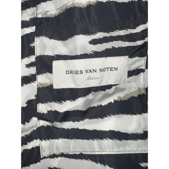 Dries Van Noten Zebra Print Rain Coat - Picture 6 of 7